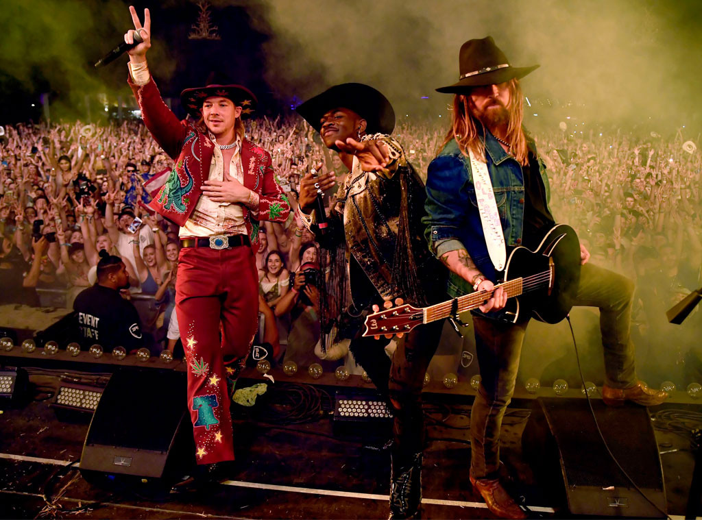 Diplo, Lil Nas X, Billy Ray Cyrus, Stagecoach, 2019 Stagecoach Diplo, Lil Nas X, Billy Ray Cyrus, Stagecoach, 2019 Stagecoach